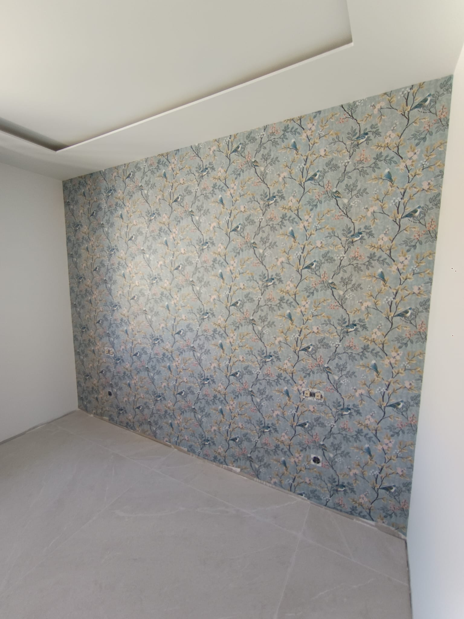 Papel pintado floral